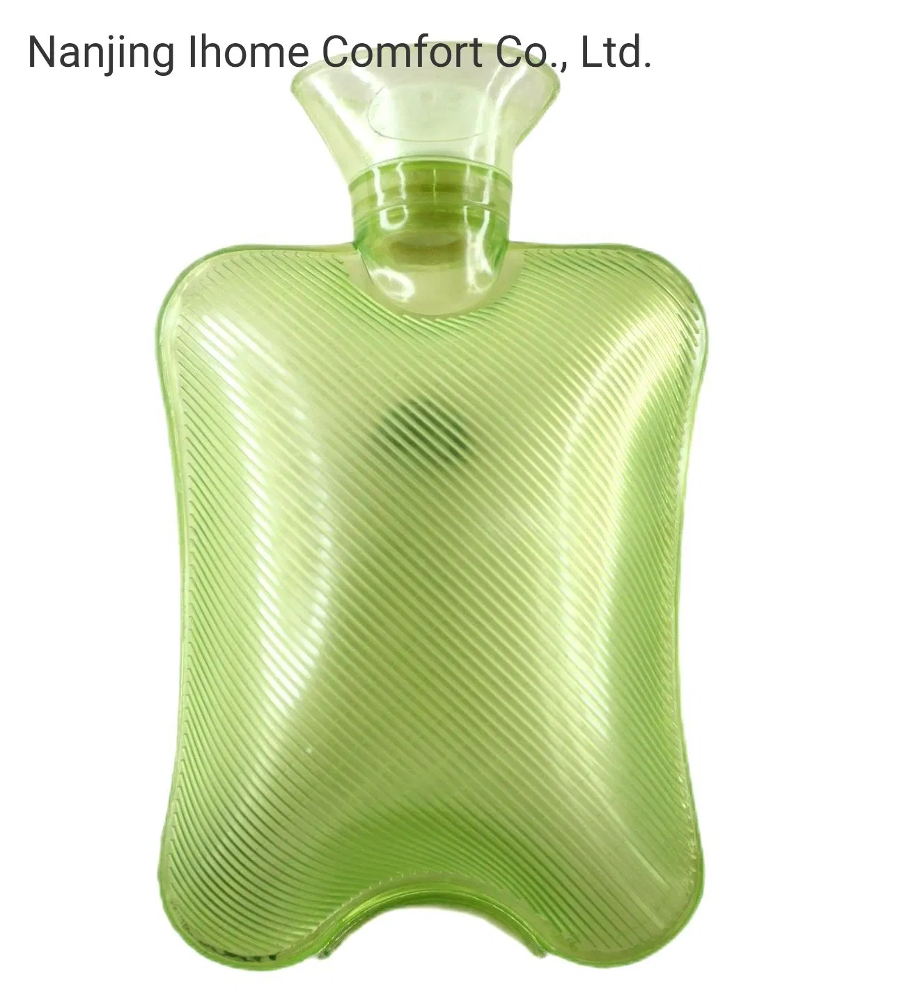BS 2L Water-Filling PVC Hot Water Bottle with Knitted Cover Reusable for Pain Relief and Gift