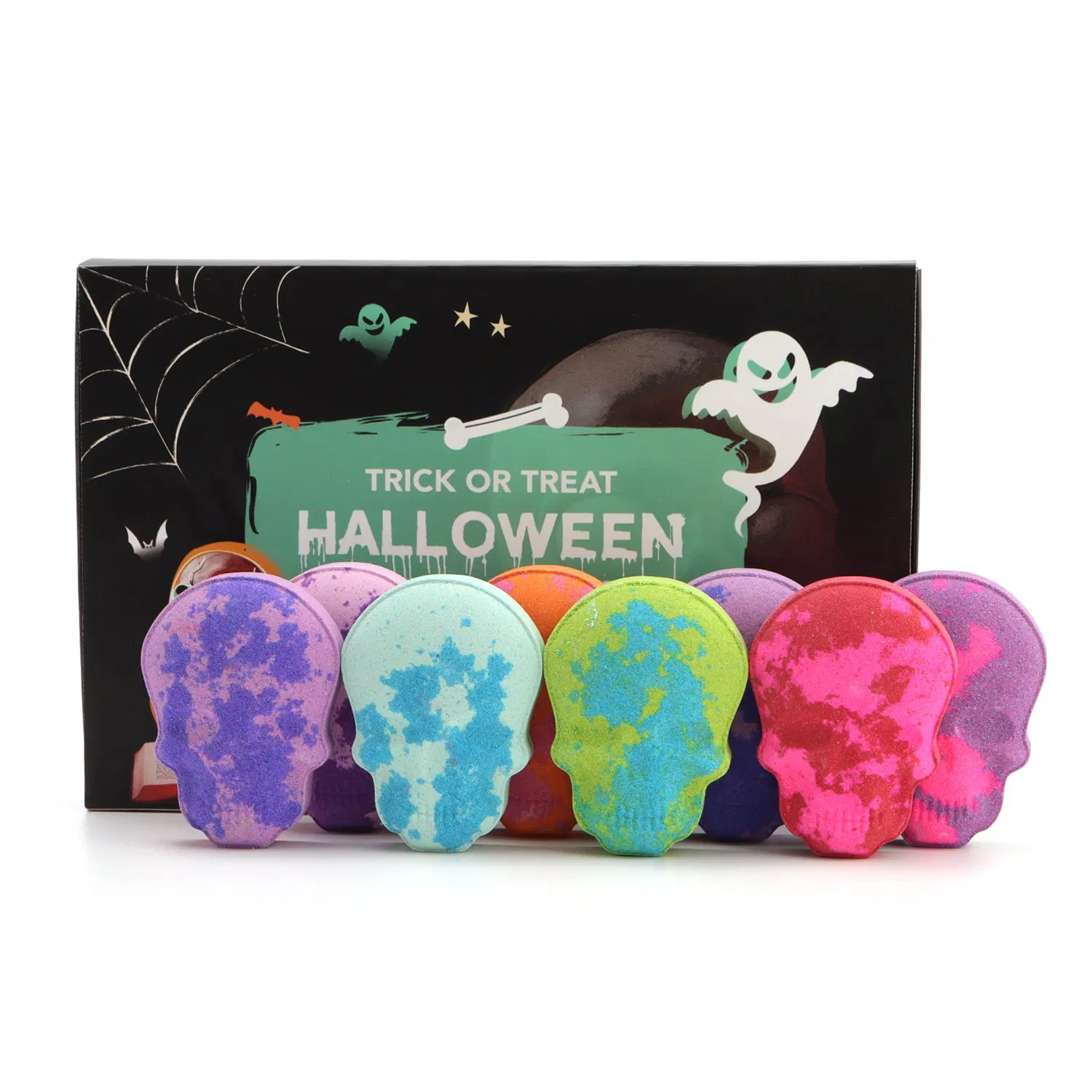 OEM/ODM Natural Organic Luxurius Bath Bomb Fragrance Gift Set for Halloween
