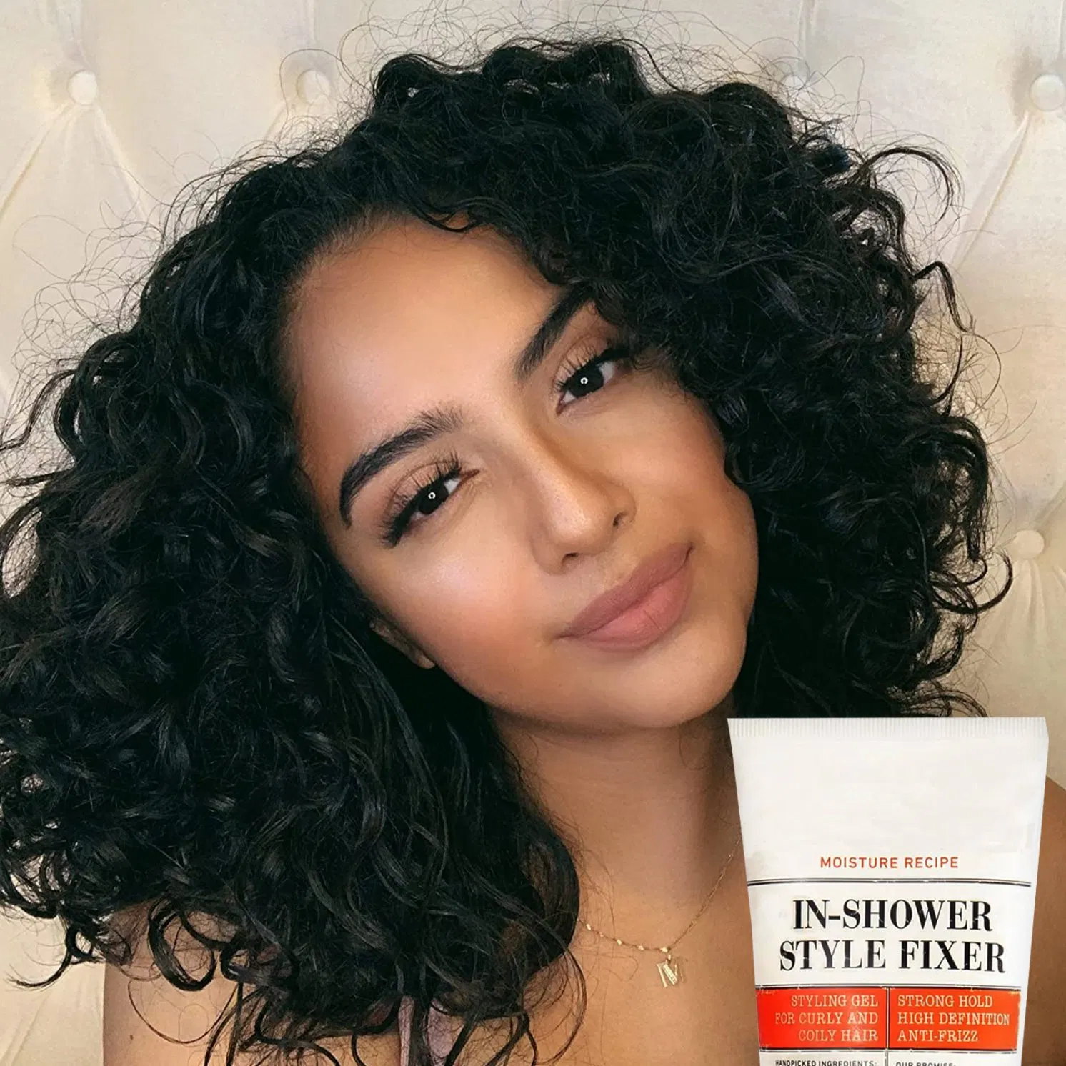 Apricot Kernel Oil Better Maintained Hairstyle in-Shower Style Fixer Curly Hair Gel