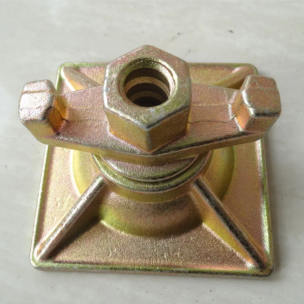 Super Slope Plate with Casting Swivel Wing Nut for Formwork Tie Rod
