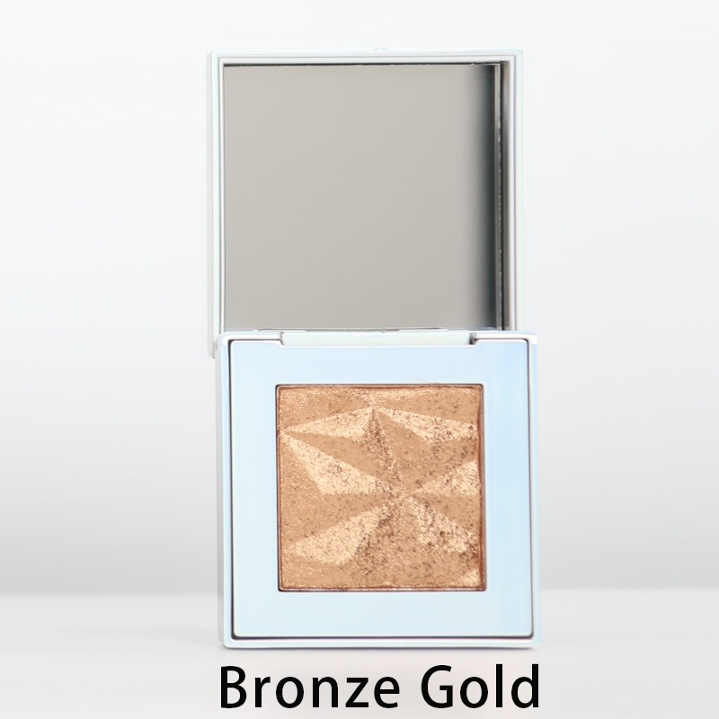Makeup High Pigmented Champagne/Bronze Gold Highlighter OEM Custom Natural Glow Highlighter Powder