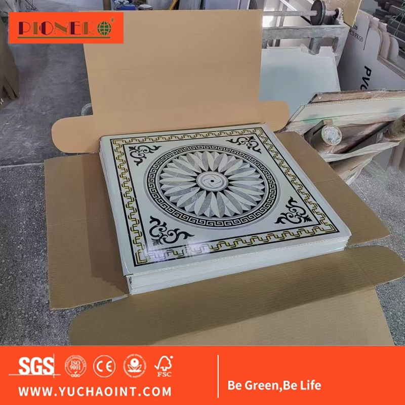 PVC Wall Cladding WPC Ceiling Boards Hollow Acoustic Fluted Panel PVC Ceiling