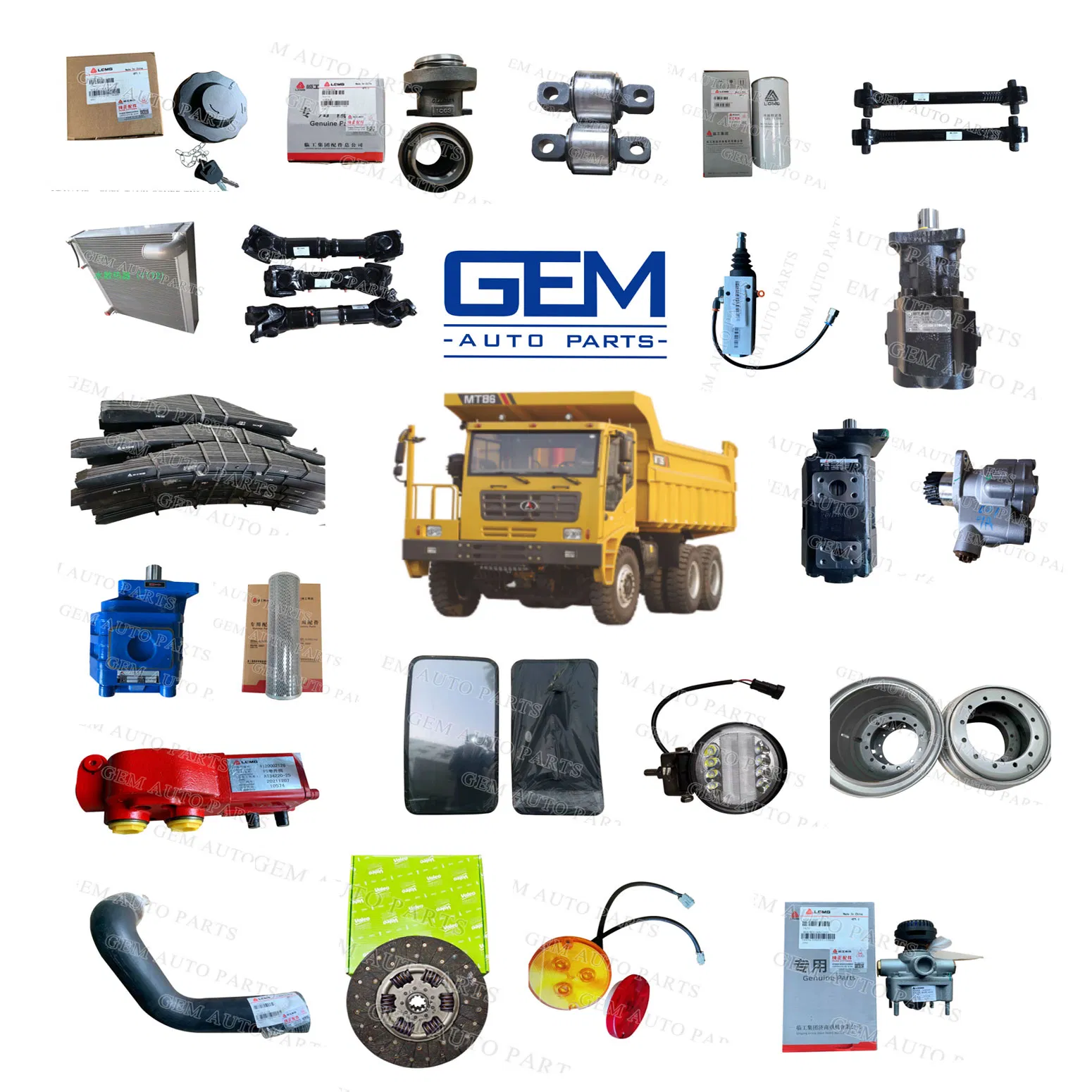 LGMG Tonley Sunny Mining Off-Road Truck Cab Assembly