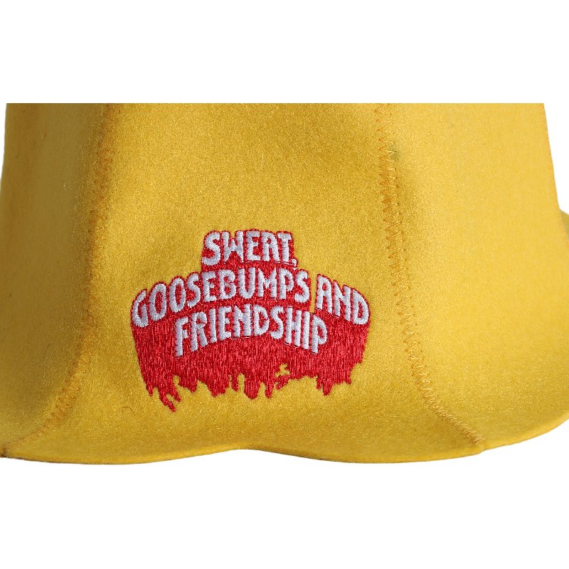Custom Wool Wholesale Handmade Hat for Uni-Sex Sauna Felt Sauna Bucket Hat Felt Sauna Hats