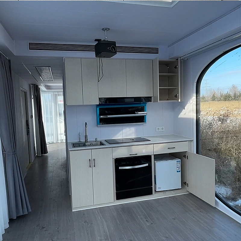 Space Capsule Home at Factory Price – Portable Modular Steel Building for Hotel or Mobile Housing