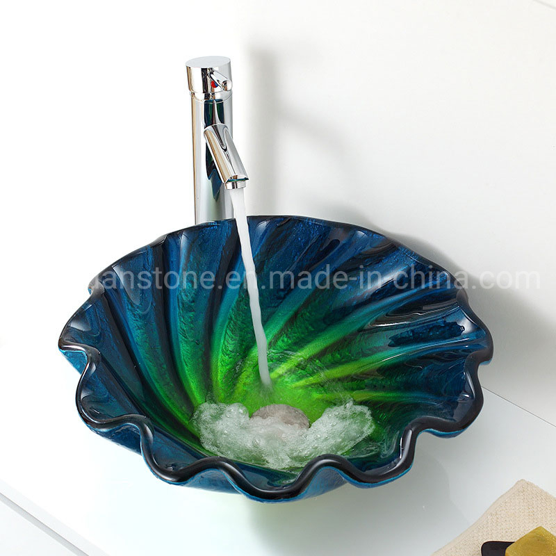 Bathroom Vanity Top Sink/Clean Glass Basins/Outdoor Wash Basin