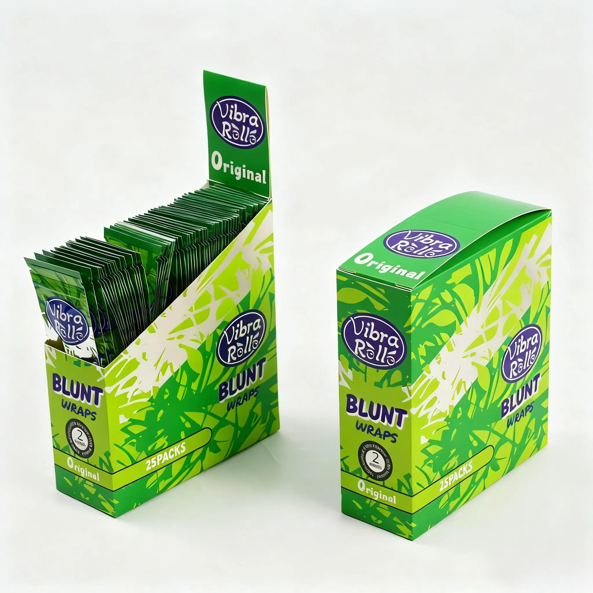 Vibrarollo Rolled Blunt Paper - Variety Pack of 20 Flavors