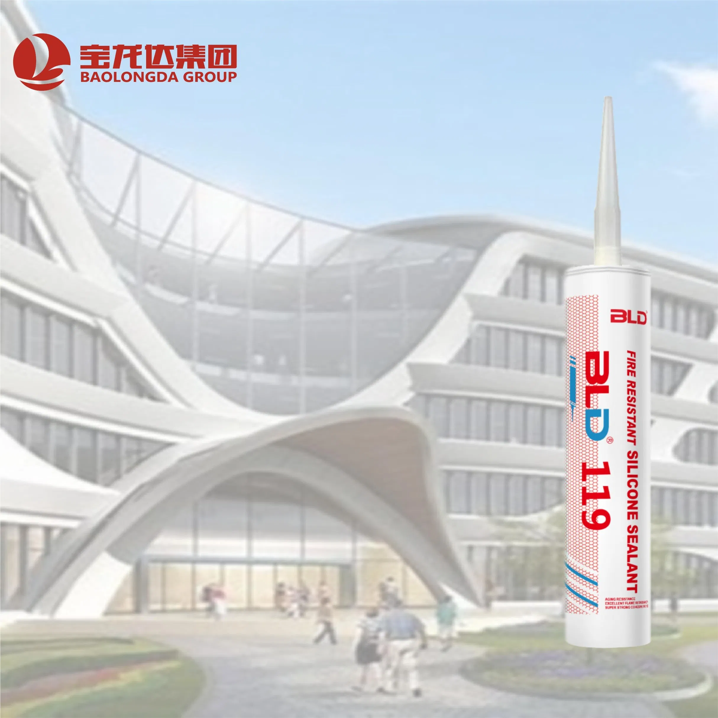 Fire-Resistant Silicone Sealant for Ventilation Ducts