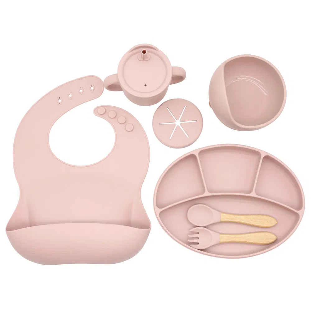 Food Grade Silicone Children's Meal Box Set Customized Children's Tableware Mold