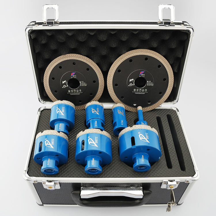 Vacuum Brazed Diamond Core Bits Drills Hole Saw for Porcelain Marble Granite