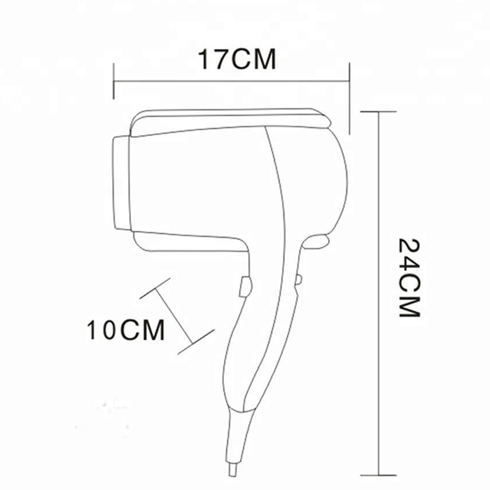Electrical Appliance Household Hair Dryer Wall-Mounted Hair Dryer