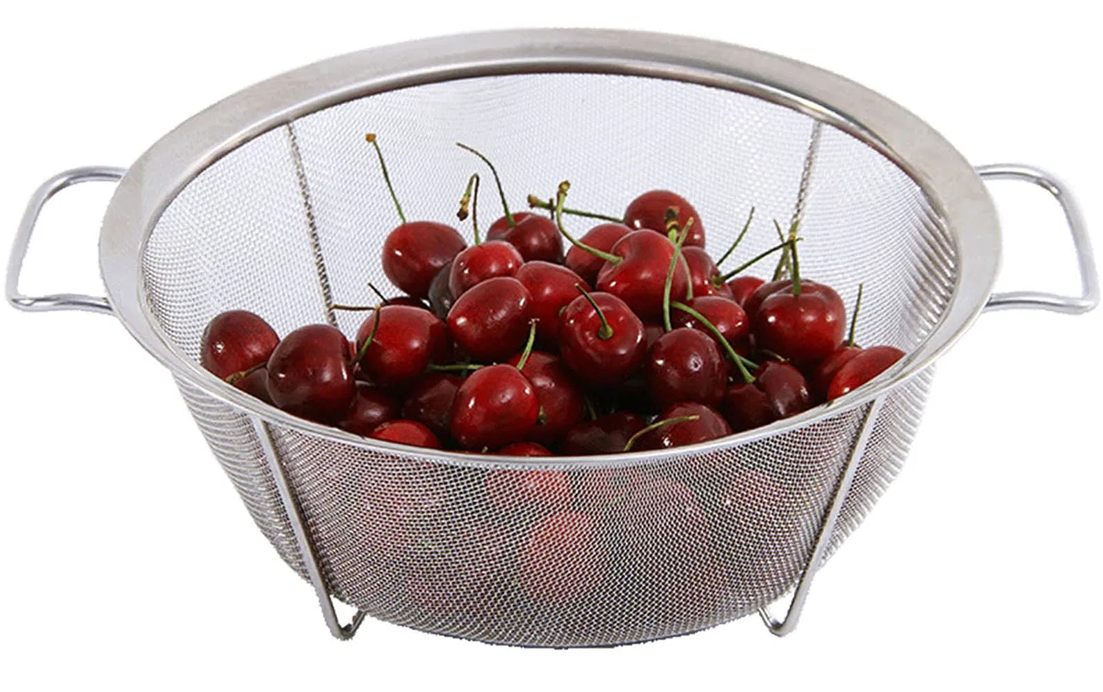 Stainless Steel Mesh Colander Strainer Basket Small Fine Mesh Net Colander