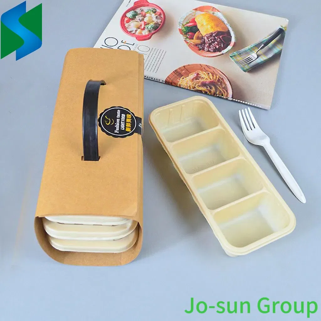 Jo-Sun Disposable Cornstarch Lunch Food Packaging Box