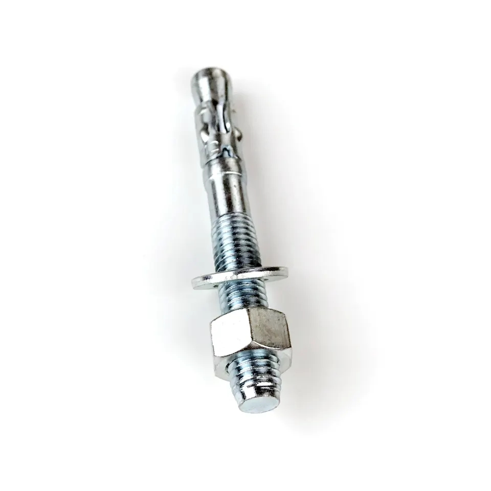Анкерный болт клиновой оцинкованный стальной