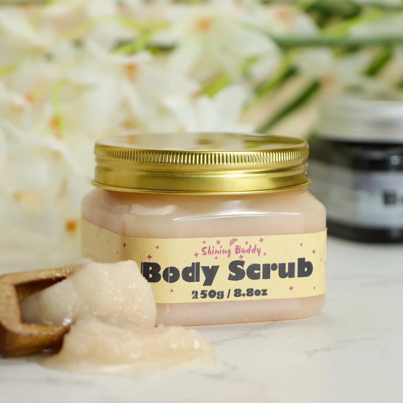 Natural Sea Salt Private Label Customization Body Scrub