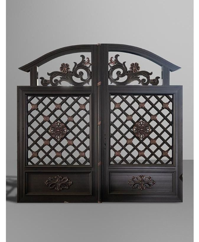 New China Waterproof and Mildewproof Characteristic Aluminum Garden Entrance Gate