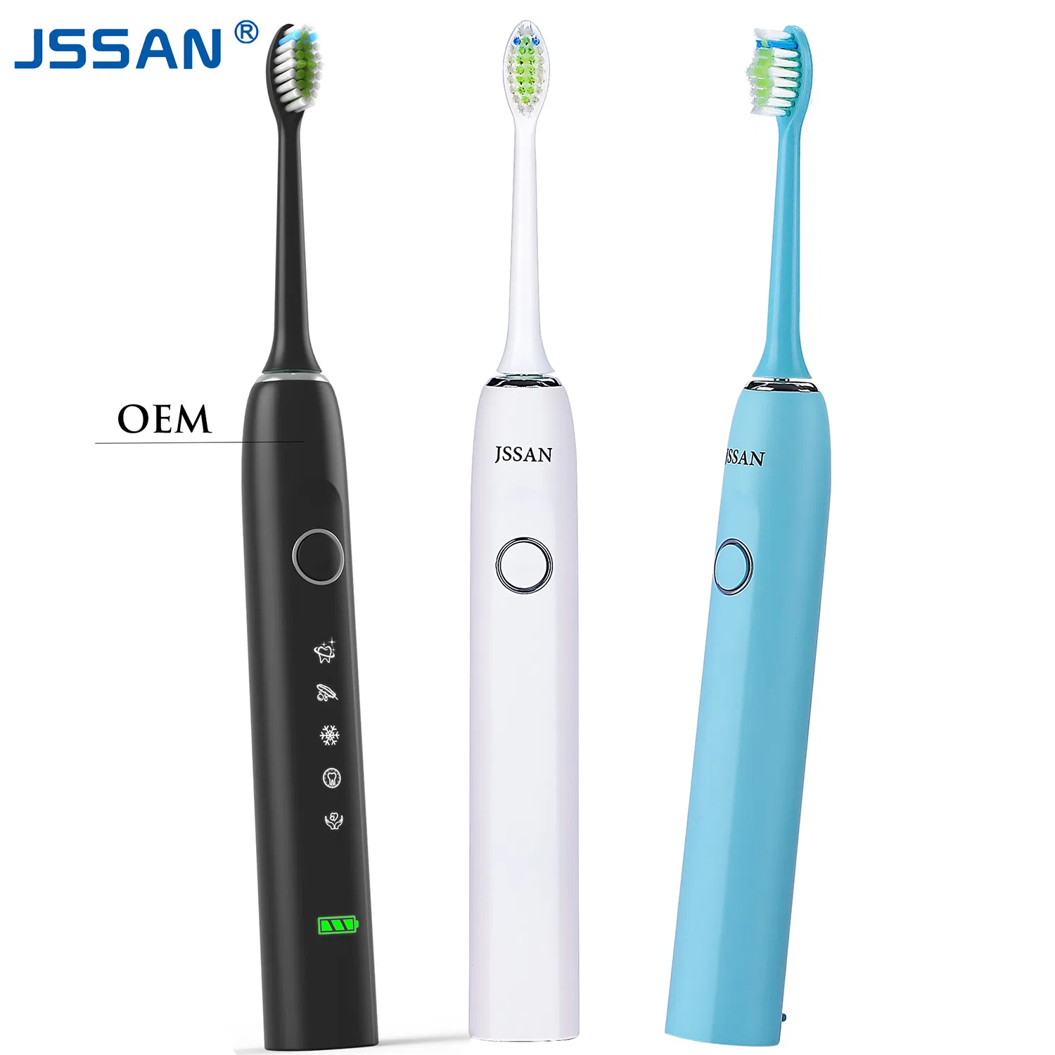 Wireless Charging, Sound Wave Type Electric Toothbrush with Ce/FDA/Rosh Certification
