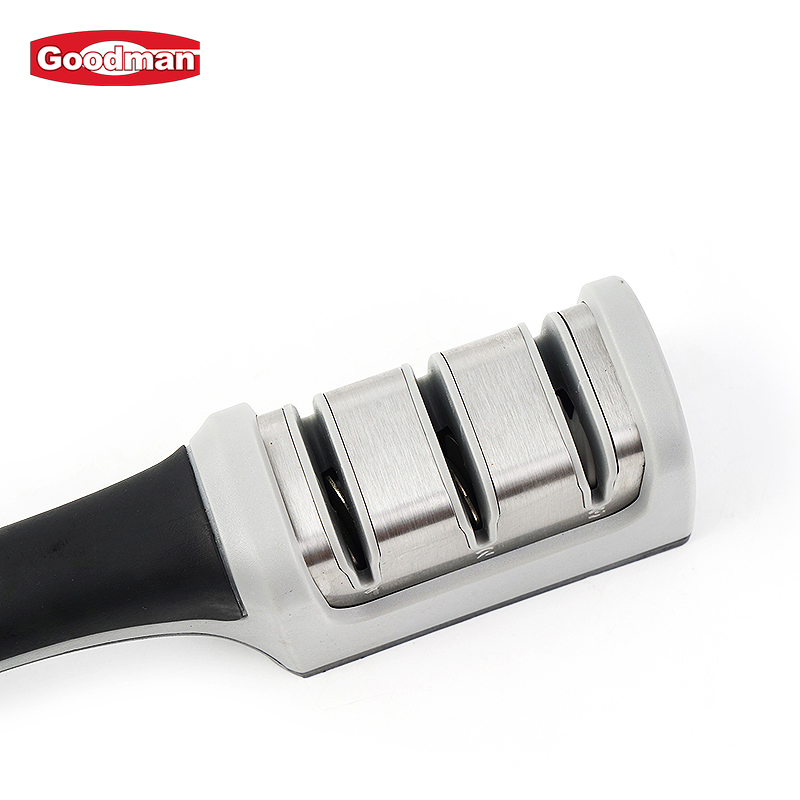 Professional Kitchen Gadgets 3 Slots Toear Rolling Knife Sharpener