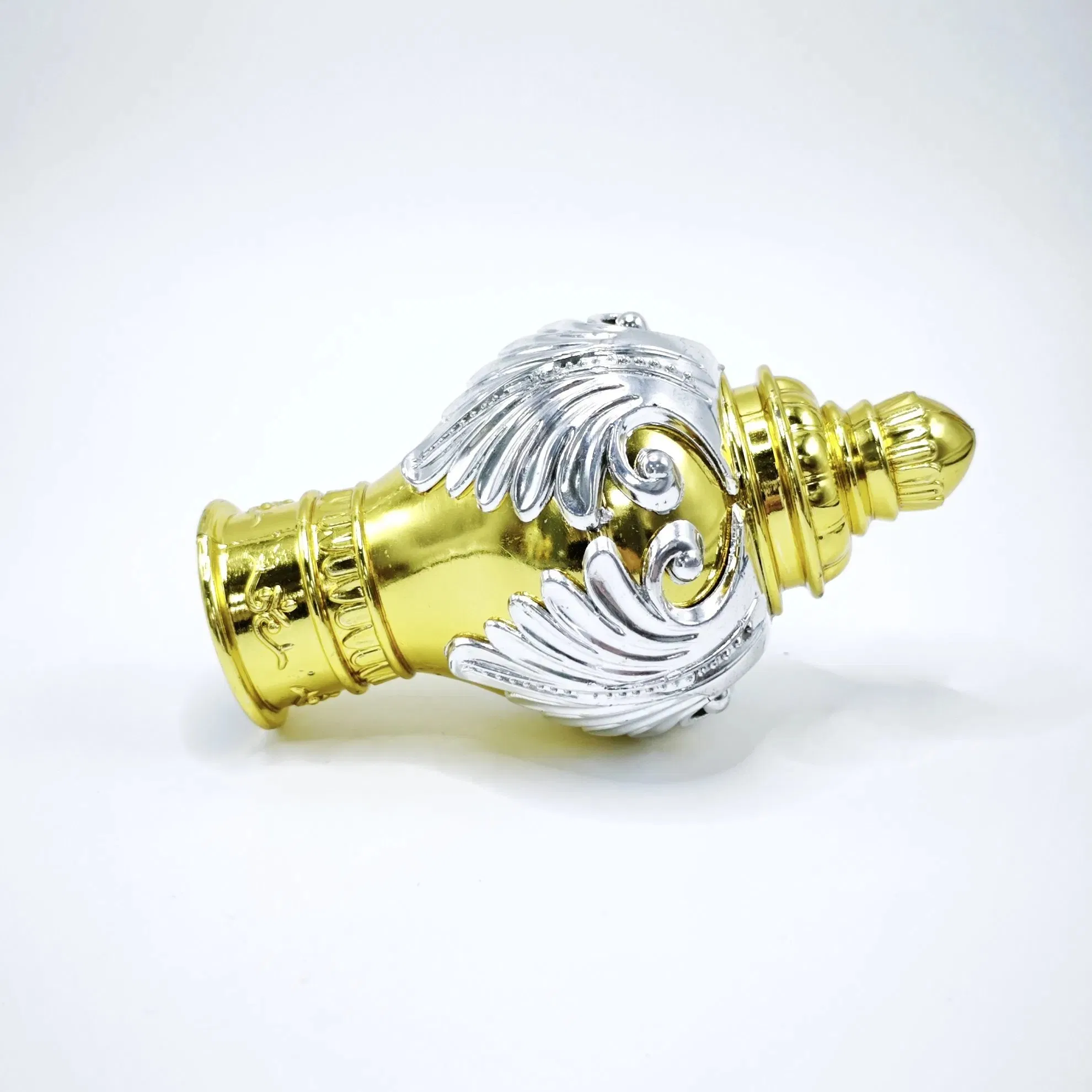 European Style Curtain Rod Finials Ornamental Roman Pole Ends