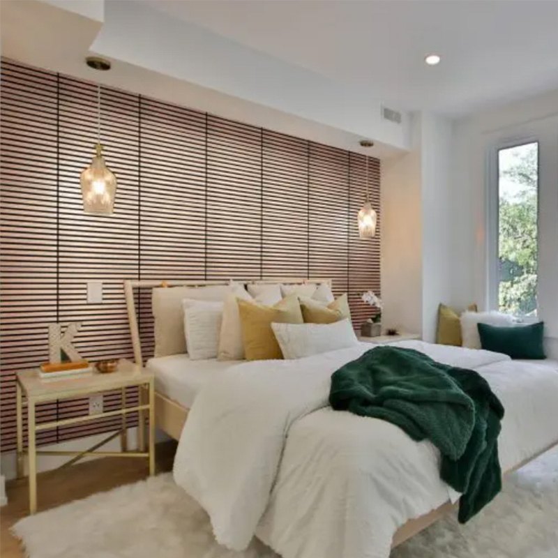 Xinmei Free Sample Residential Sound Insulation Wooden Sound Insulation Wall Panel