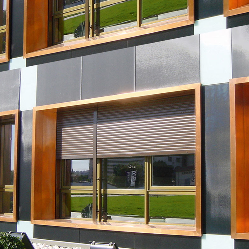 Automatic Motorized Aluminum Electric Window Hurricane Roller Rolling Shutter with WiFi Remote Control