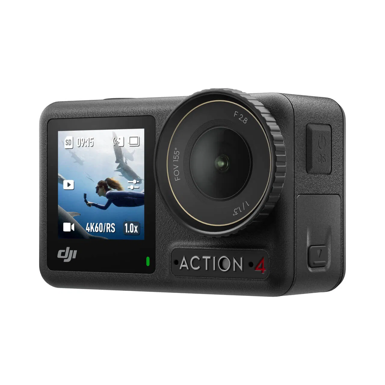 Экшн-камера DJI Osmo Action 4 с микрофоном