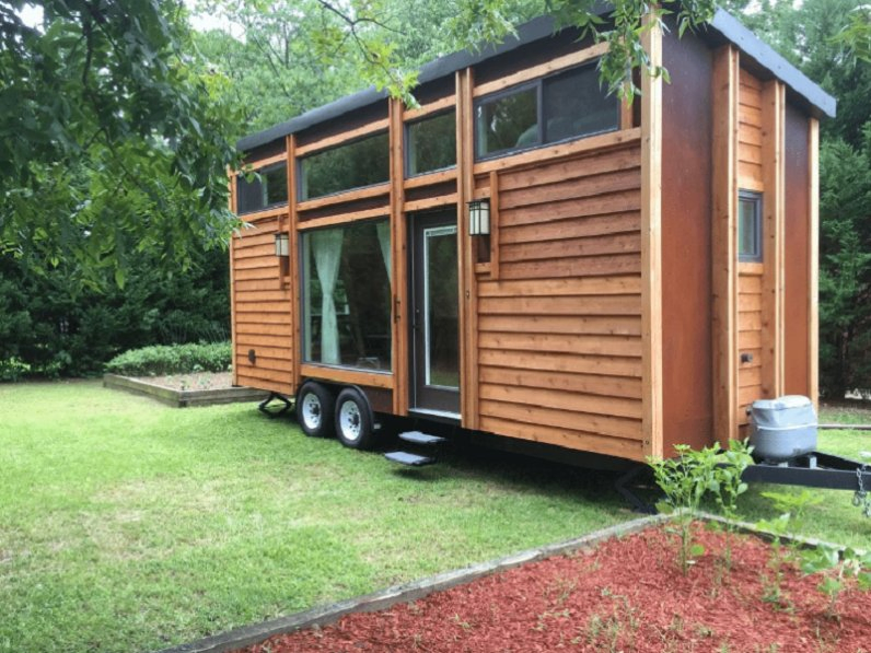 Modular Mobile Tiny House Light Steel Structure House Trailers