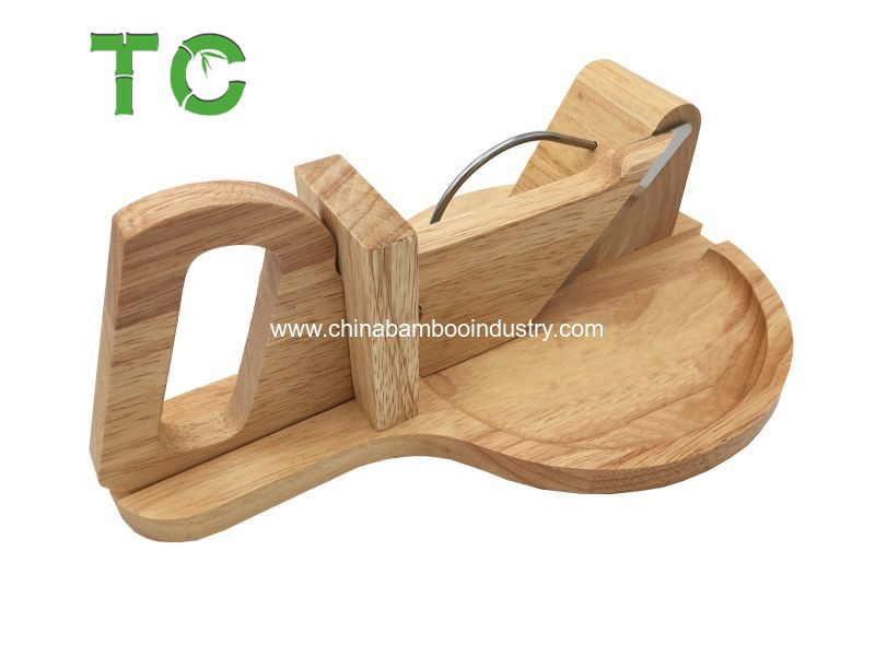 Rubber Wood Cutting Guillotine Wooden Sausage Guillotine