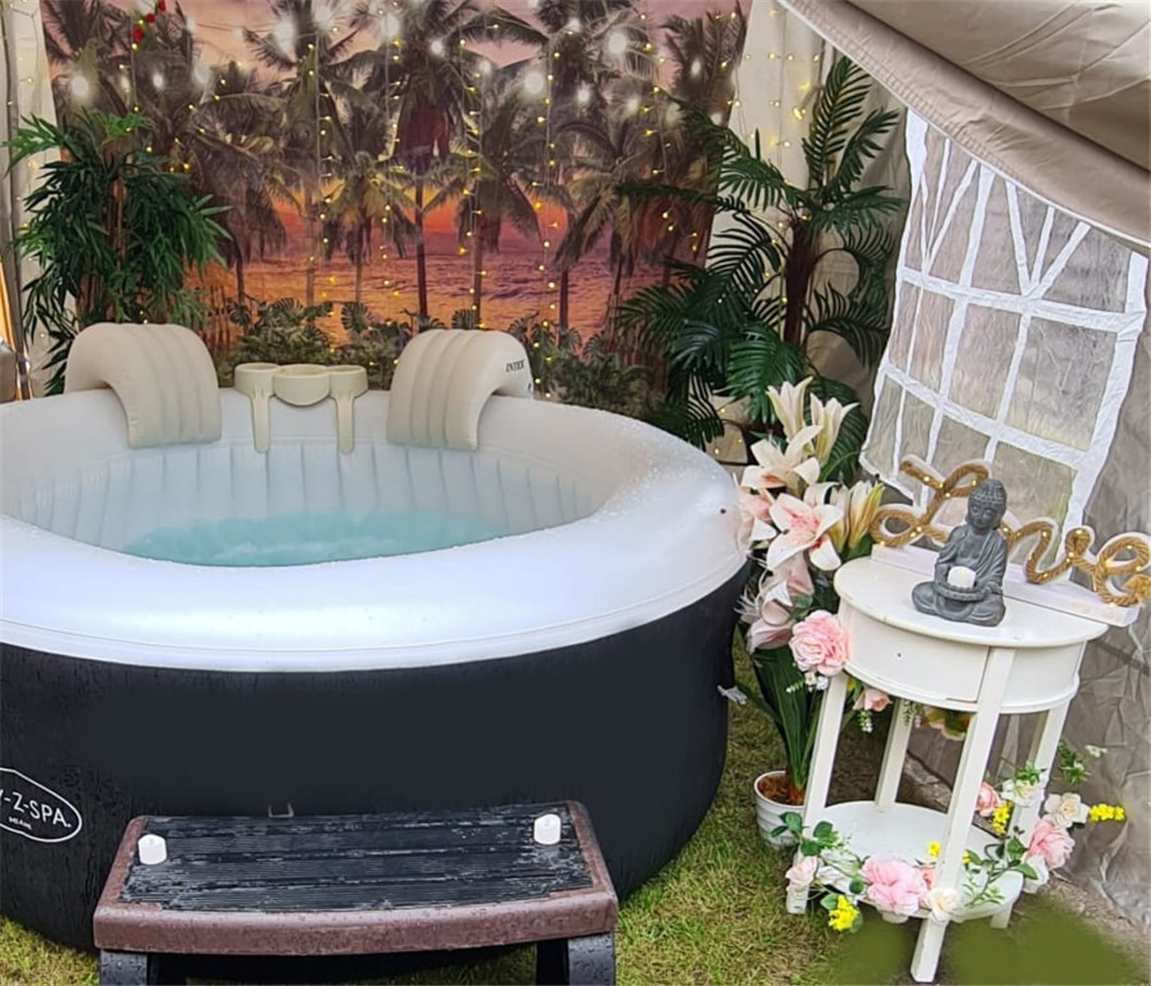 Надувная ванна-джакузи с массажем для улицы