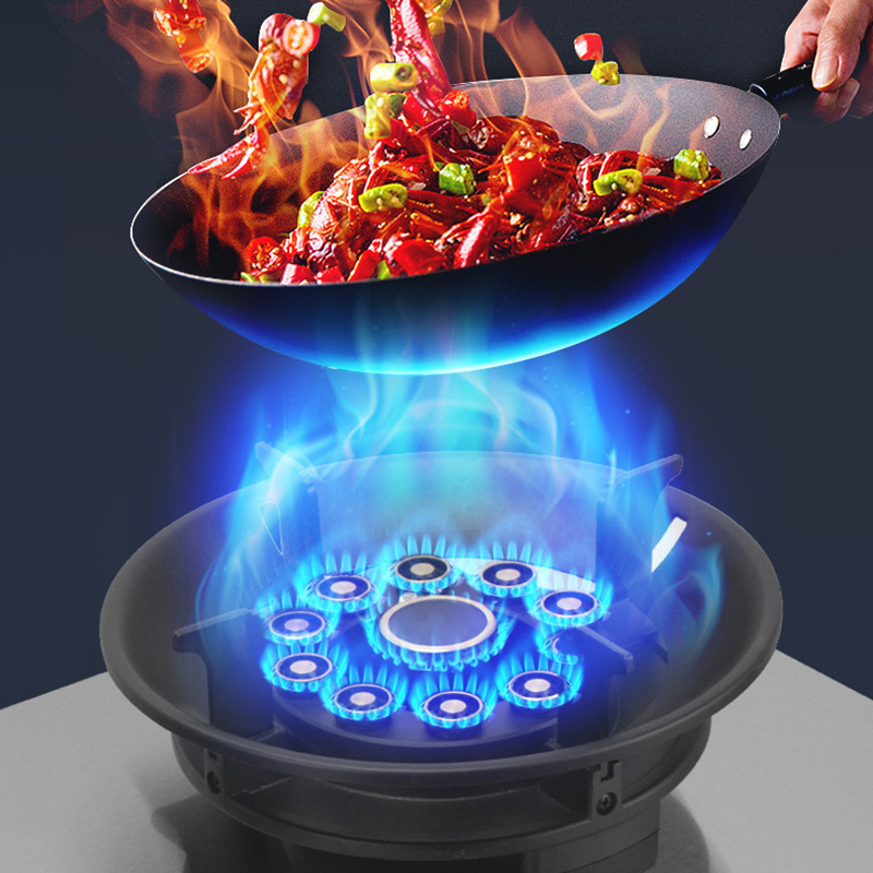 Wholesale Quality Kitchen Digital 2 Plates Stainless Steel Panel Glass Touch Cooking Gas Stoves Cooker Gas Stove