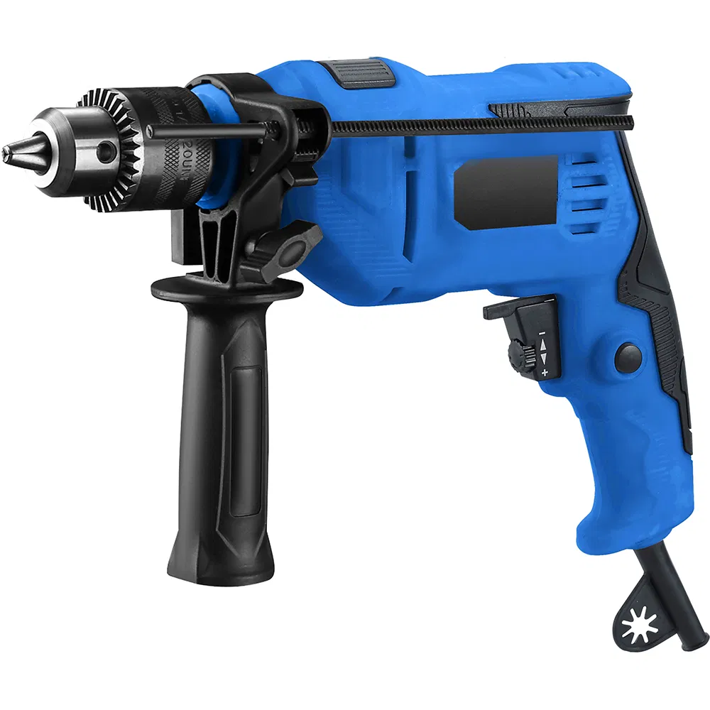 Portable 500W 13mm Impact Drill Machine with Variable Speed for Concrete Steel Wood Drilling Cheap Electric Power Hand Drill