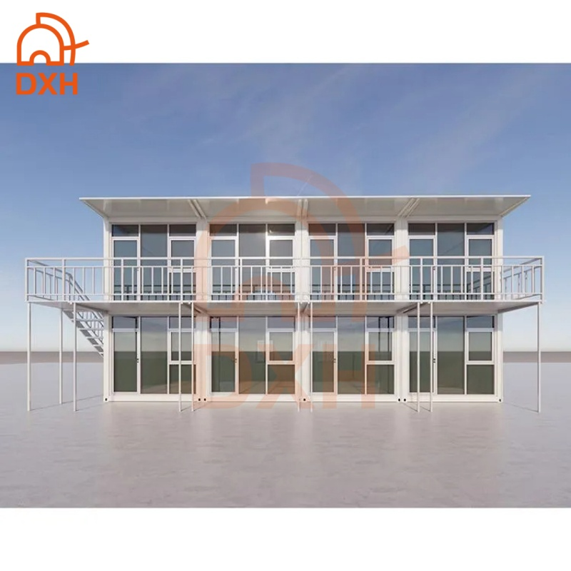 Dxh Manufacture Price Modern Store Modular Dormitory Accommodation Office Classroom Two Storey Houses Prefab Detachable Flat Pack Prefabricated Container Home