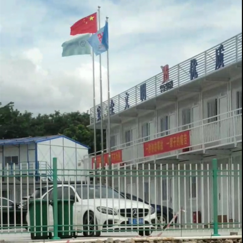 Prefabricated Anti Slip Iron Metal Security Fence for Stair Railings Balustrade