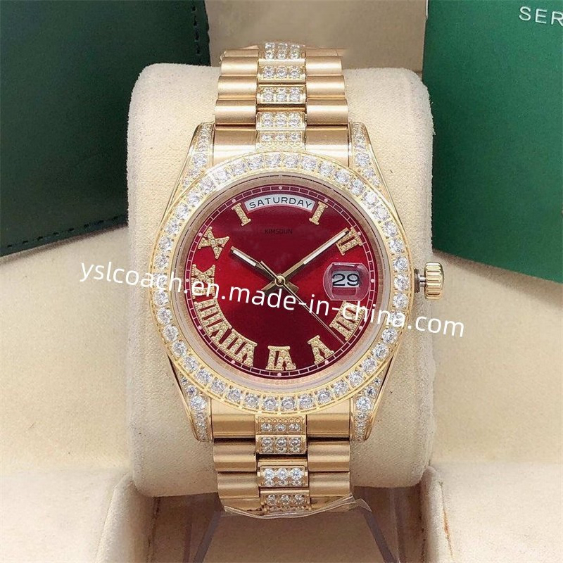 Часы Gypsophila Elegant с автоподзаводом и алмазной инкрустацией