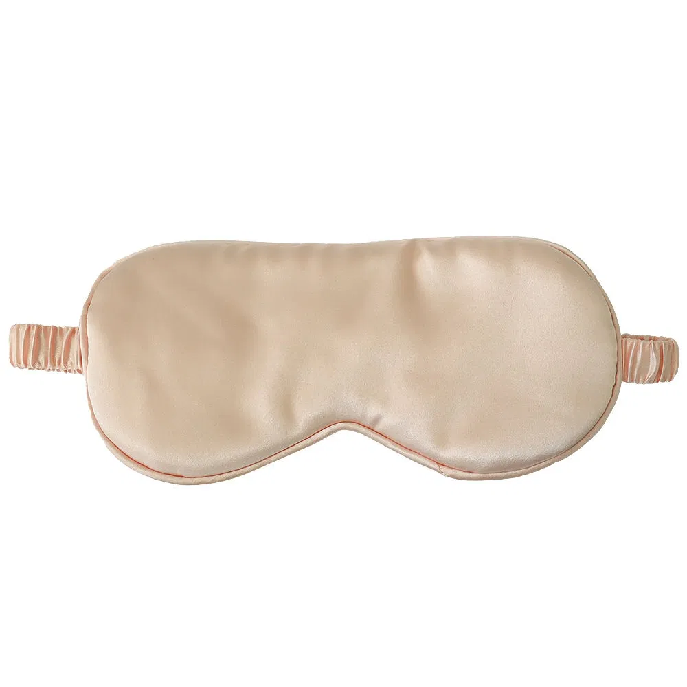 Custom Logo Unisex Premium Silk Sleep Masks 100% Blocking Light Side Sleeper Eye Mask