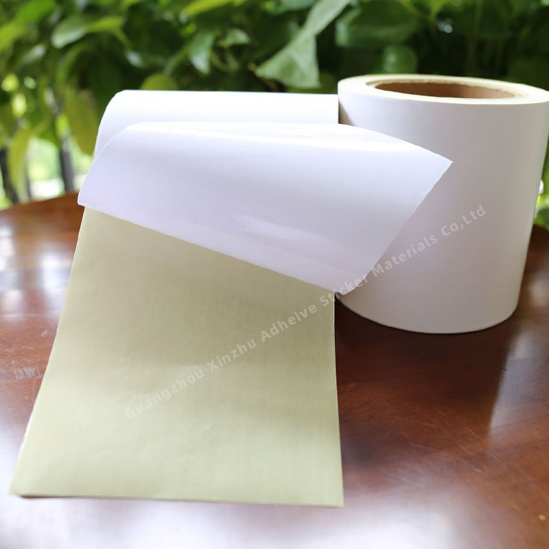 Factory Direct Thermal Adhesive Paper Coated Printing Supermarket Price Tag Raw Material