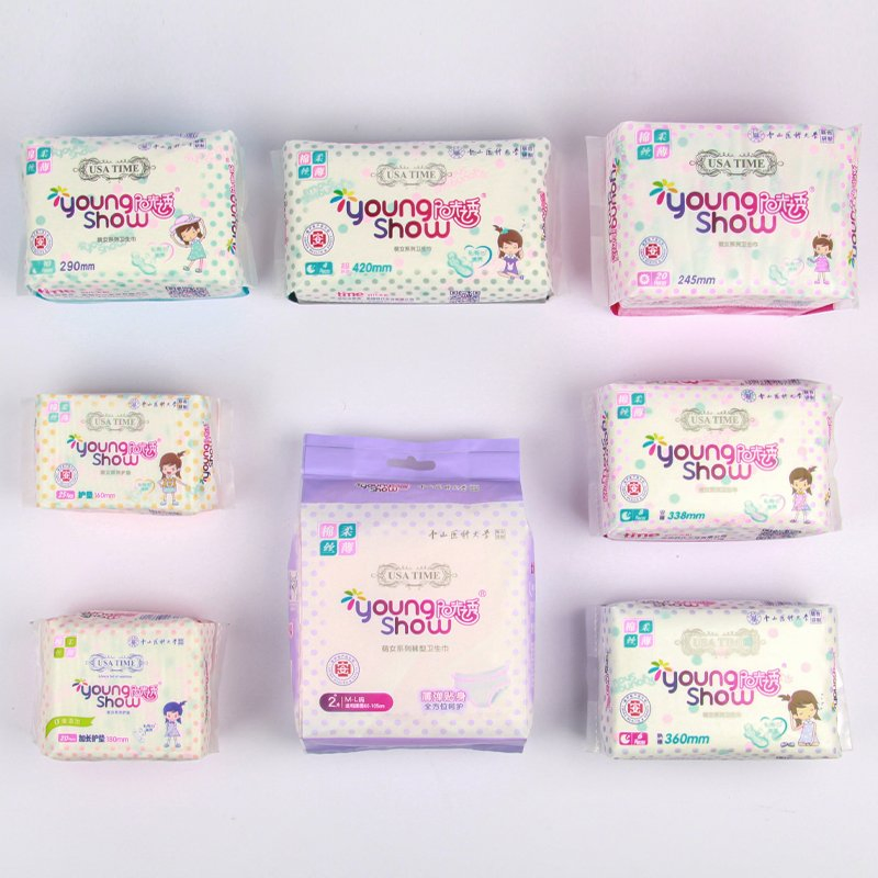 Youngshow High Cost-Performance Ratio Lady Sanitary Napkin