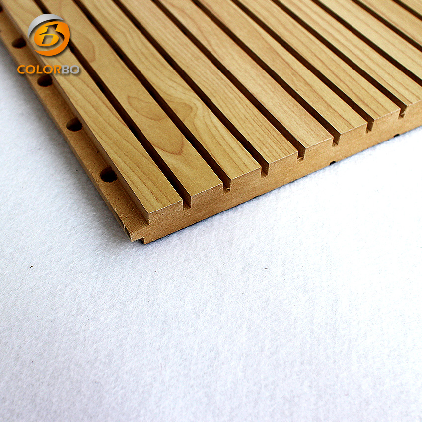 Good Quality Display Cheap Groove Wooden Timber Acoustic Panel