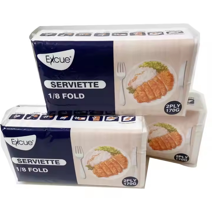 1/8 Fold Napkin Serviette Napkin