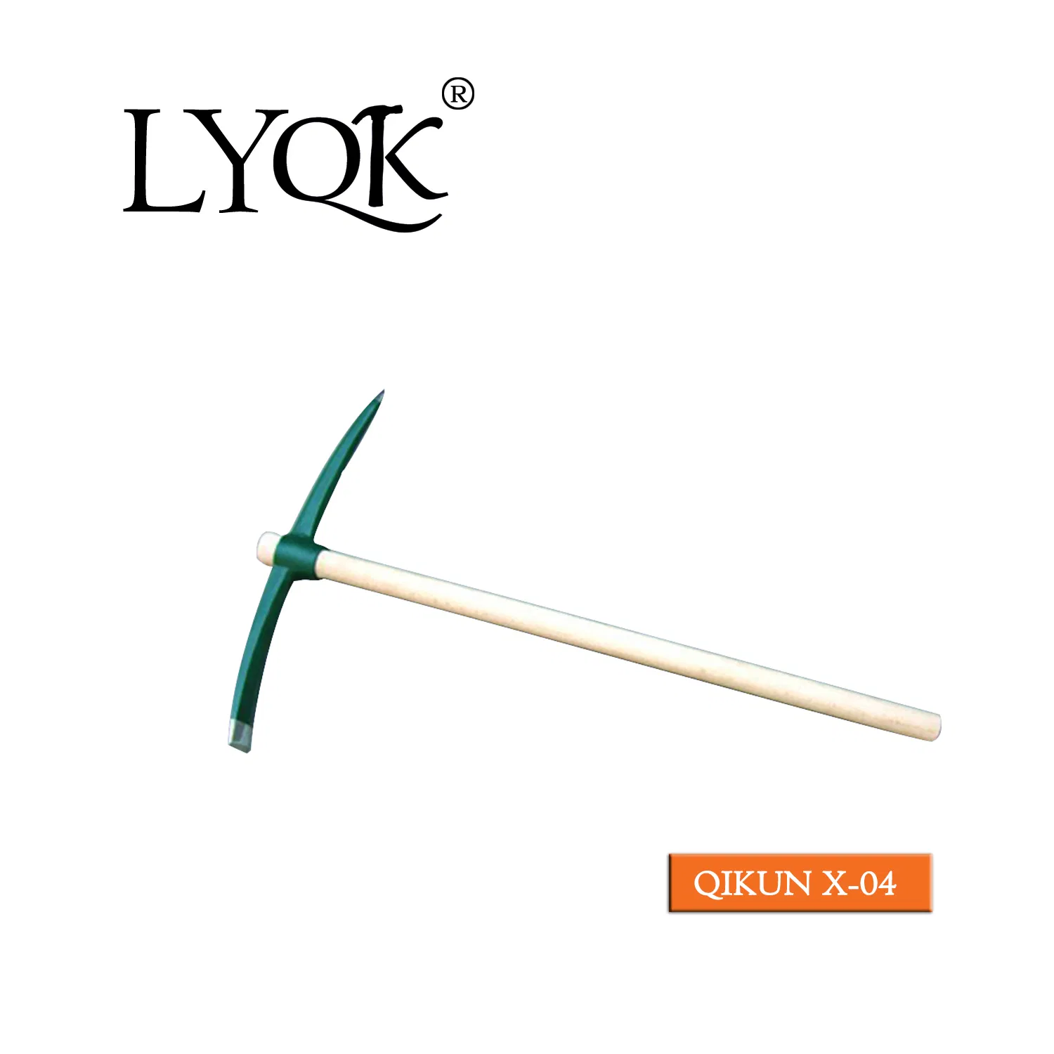 X-03 High Quality Rail Steel 65mn Agriculture Farm Garden Hardware Hand Tools Pick Head Mattock Pickaxe