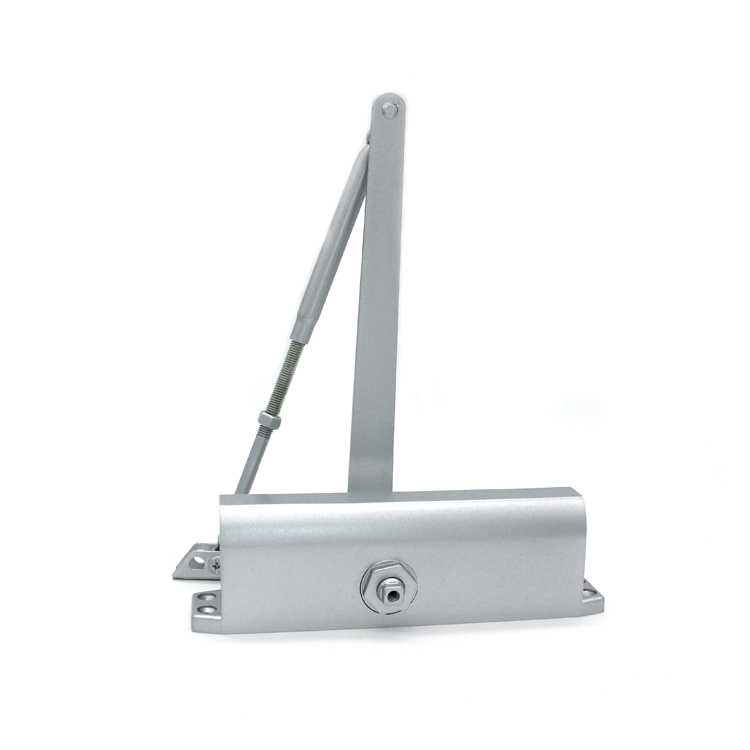 80-110kg Aluminum Alloy Heavy Duty Hydraulic Adjustable Door Closer for Wooden Door