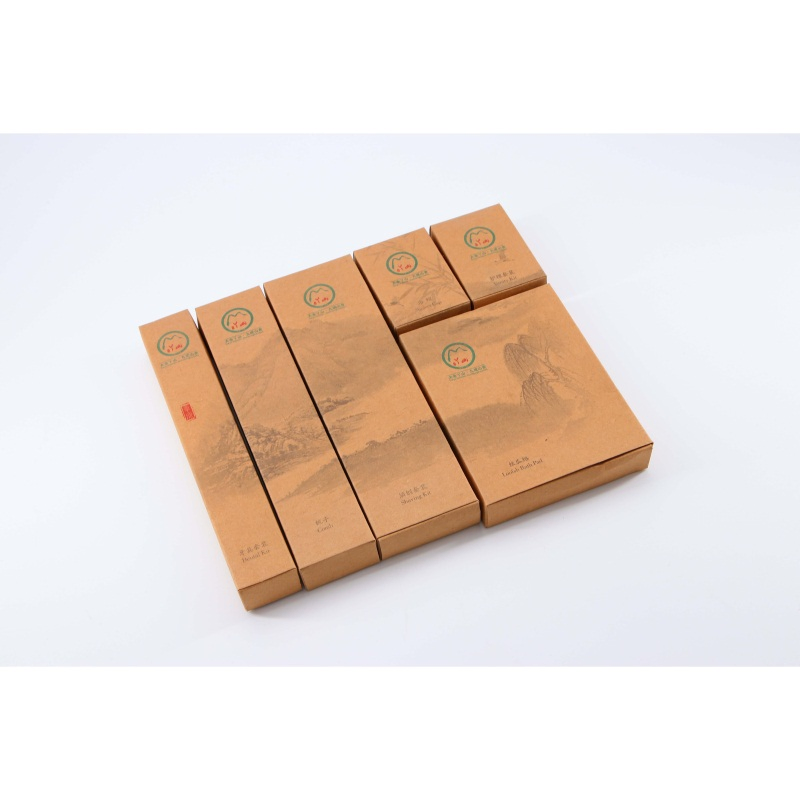 Eco Friendly Amenity Kit Luxury Hotel Amenities Set with Kraft Paper Box