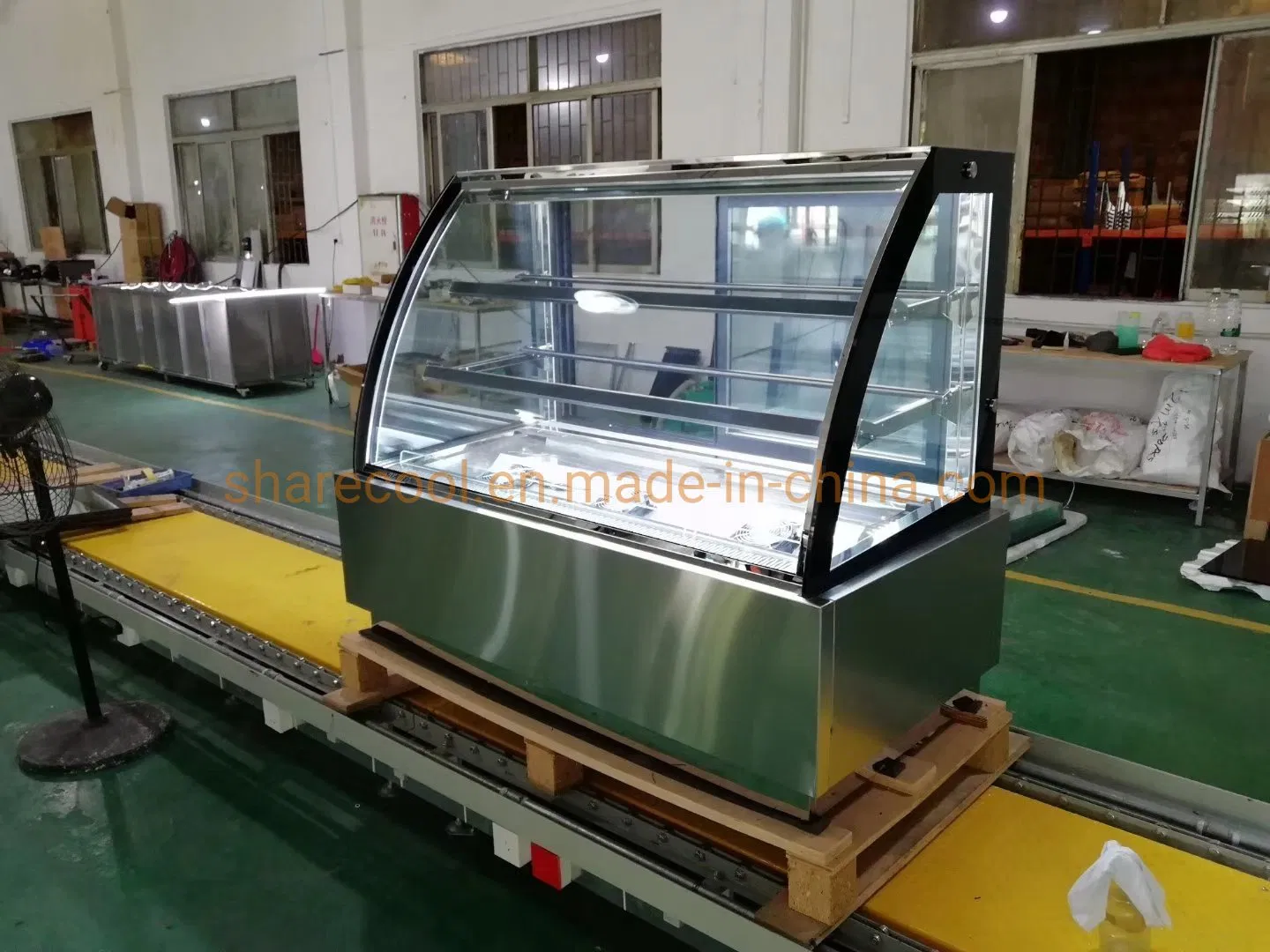 Australia/New Zealand Hot Sale Stainless Steel Cake Display Refrigerator with Meps