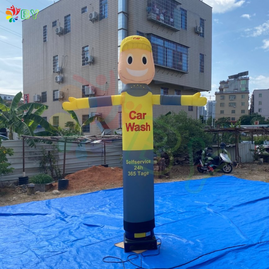 Customized Air Sky Wacky Waving Inflatable Tube Guy Air Dancer Advertising Inflatable Blower up Man