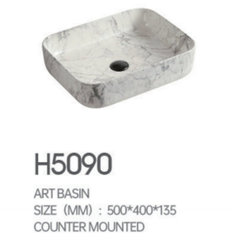 Раковина Chanda Cupc для ванной, керамическая, овальная