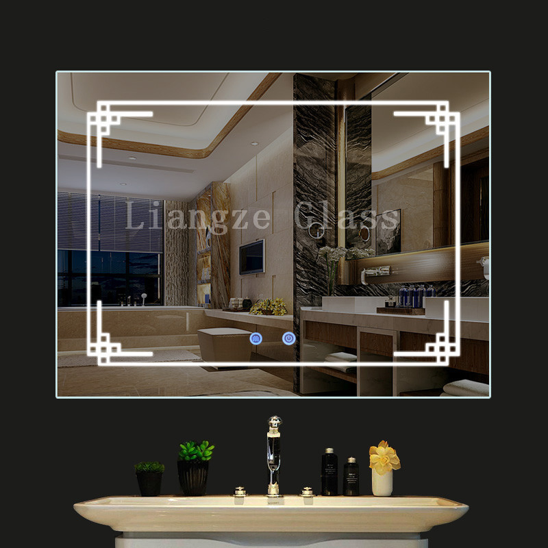 Modern Customizable LED Smart Mirror for Stylish Bathrooms