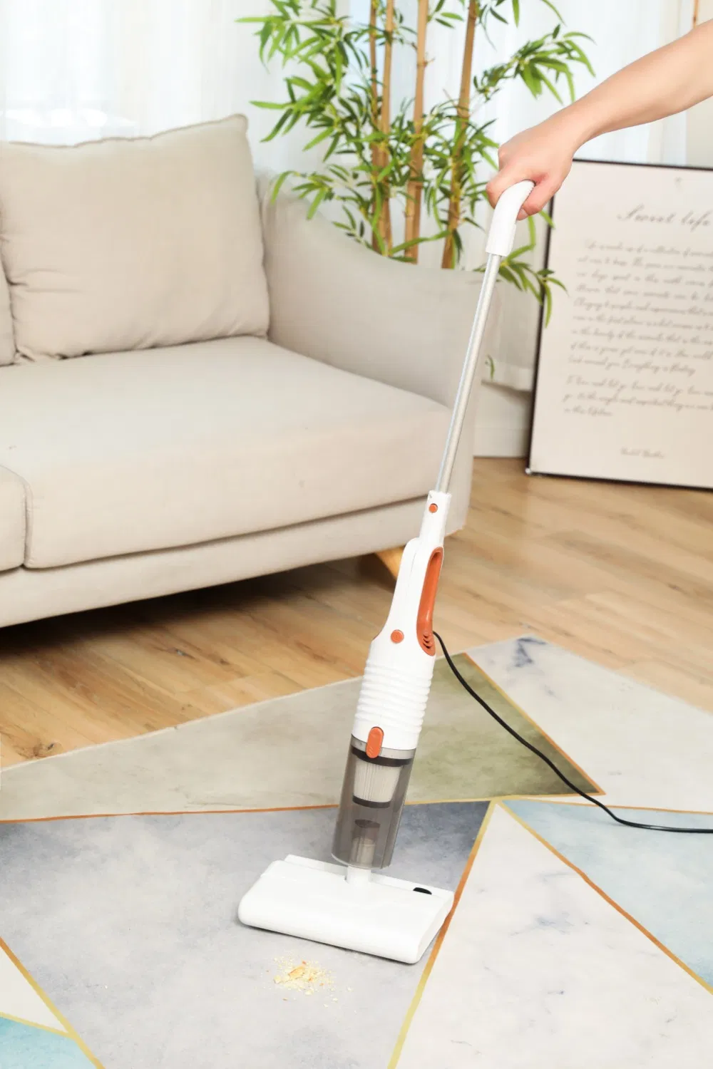 High Capacity Corded Upright Stick and Handheld Vacuum