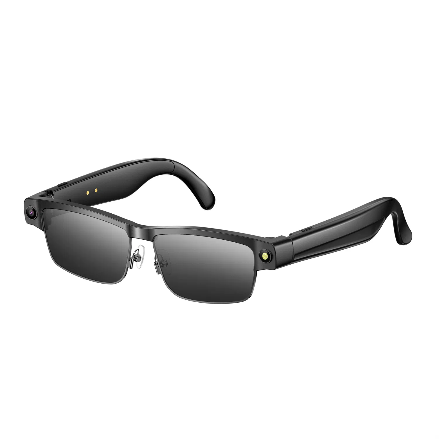 L802 Black Frame and Lens Ai Translator Smart Glasses 8MP Anti Shake Camera Video Recording Music Playback Voice Call Eyeglasses