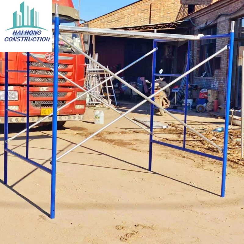Sturdy Mobile Scaffolding for Easy Access During Painting