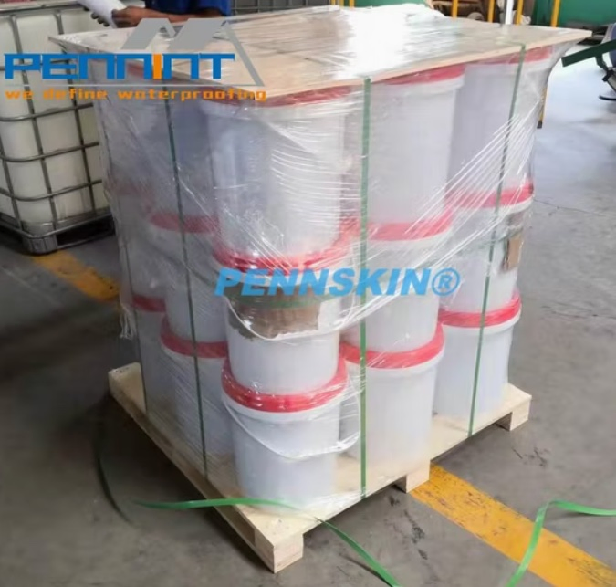 White/Grey/Blue Acrylic Waterproof Coating for Concrete/Metal Roofing